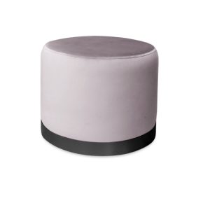 Pufa LUX elegancka podstawa metalowa czarna MG55 1045614 Pufa LUX elegancka podstawa metalowa czarna MG55 1045614
