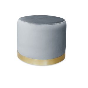 Pufa LUX elegancka podstawa metalowa złota BL06 1045681