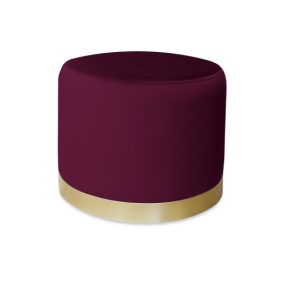 Pufa LUX elegancka podstawa metalowa złota MG02 1045610