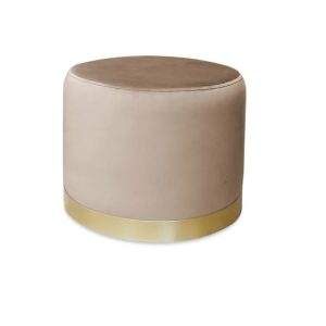 Pufa LUX elegancka podstawa metalowa złota MG06 1045665
