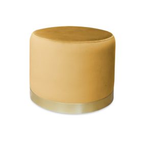 Pufa LUX elegancka podstawa metalowa złota MG15 1045635