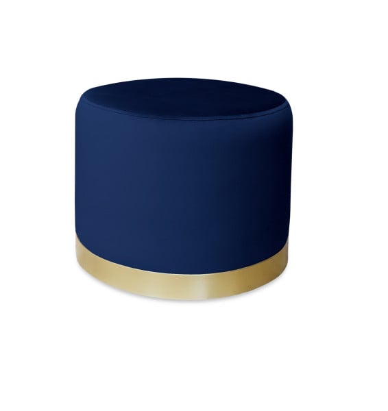 Pufa LUX elegancka podstawa metalowa złota MG16 1045663