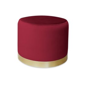 Pufa LUX elegancka podstawa metalowa złota MG31 1045631
