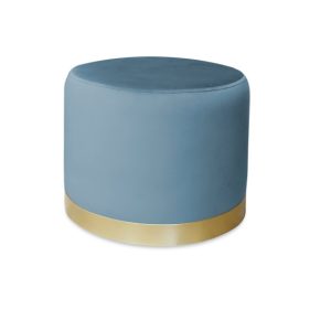 Pufa LUX elegancka podstawa metalowa złota MG33 1045671