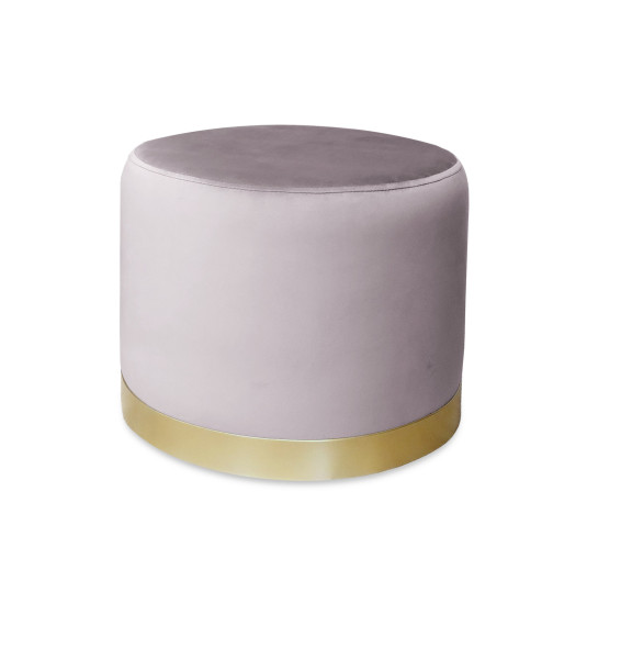 Pufa LUX elegancka podstawa metalowa złota MG55 1045618