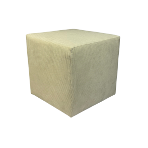 Pufa MAKALU 40×40 cm kwadratowa miękki pluszowy welur salon beżowa 795188 Pufa MAKALU 40×40 cm kwadratowa miękki pluszowy welur salon beżowa 795188