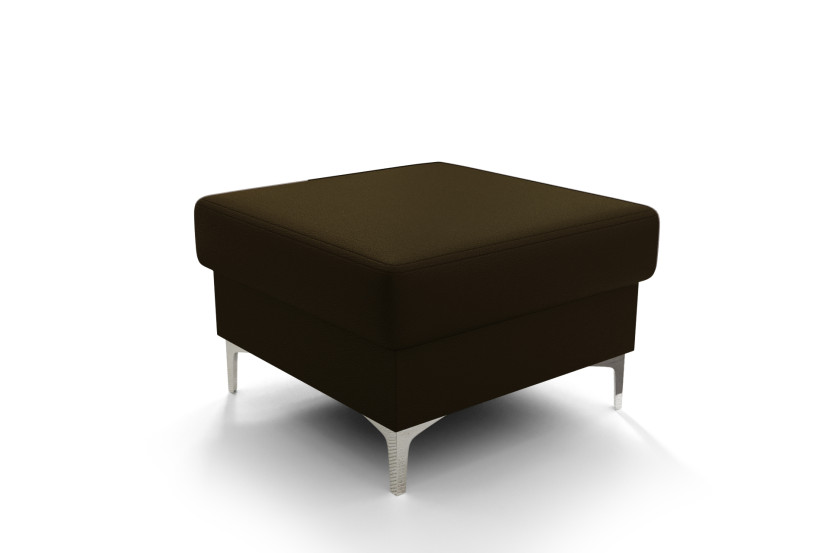 Pufa Malibu 70x70 – duża, nowoczesna pufa do salonu skóra 973217