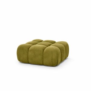 Pufa modułowa, tkanina welur Salvador, Oliwkowy, Selia 938695 Pufa modułowa, tkanina welur Salvador, Oliwkowy, Selia 938695