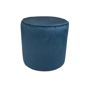 Pufa okrągła ELEMENT 40×40 cm trudnopalny łatwoczyszczący welur granatowa 795050 Pufa okrągła ELEMENT 40×40 cm trudnopalny łatwoczyszczący welur granatowa 795050