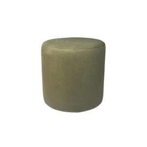 Pufa okrągła MAKALU 40×40 cm podnóżek do salonu welur cappuchino 795212 Pufa okrągła MAKALU 40×40 cm podnóżek do salonu welur cappuchino 795212