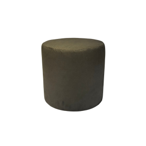 Pufa okrągła MAKALU 40×40 cm podnóżek do salonu welur ciemno brązowa 795134 Pufa okrągła MAKALU 40×40 cm podnóżek do salonu welur ciemno brązowa 795134