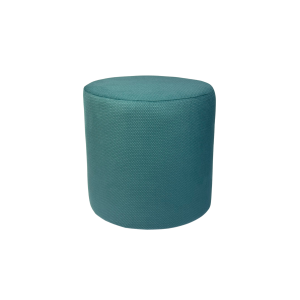 Pufa okrągła MAKALU 40×40 cm podnóżek do salonu welur turkusowa 794980 Pufa okrągła MAKALU 40×40 cm podnóżek do salonu welur turkusowa 794980