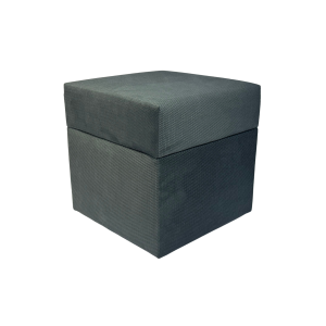 Pufa otwierana kwadratowa MAKALU 40×40 cm delikatny plusz antracytowa 795210 Pufa otwierana kwadratowa MAKALU 40×40 cm delikatny plusz antracytowa 795210