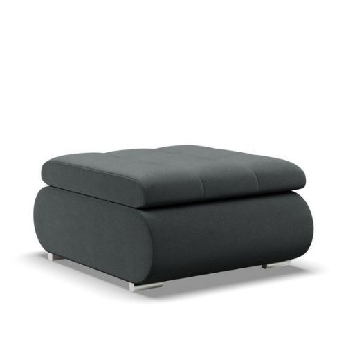 Pufa otwierana, schowek, Bosco, kronos, 70x88x42 cm, szary 435589