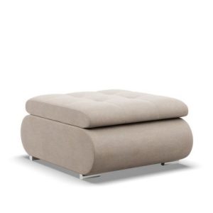 Pufa otwierana, schowek, Bosco, paros, 70x88x42 cm, beżowa 435593 Pufa otwierana, schowek, Bosco, paros, 70x88x42 cm, beżowa 435593