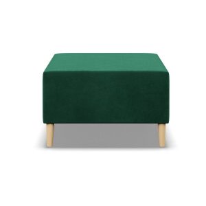 Pufa, podnóżek, MILO, velvet, 71x71x40 cm, butelkowa zieleń | TYLETEGOTU 773640 Pufa, podnóżek, MILO, velvet, 71x71x40 cm, butelkowa zieleń | TYLETEGOTU 773640