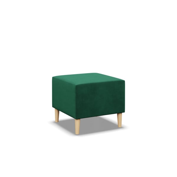 PUFA PODNÓŻEK otomana w stylu skandynawskim 50X50 ZIELONA 322912