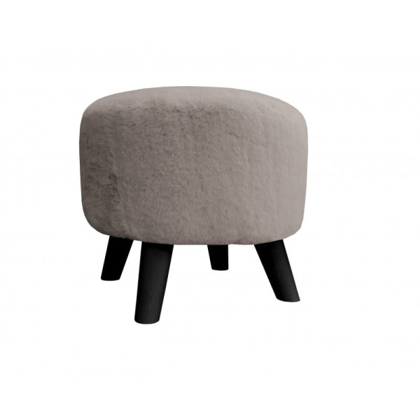 Pufa POLA BUNNY 05 szara/czarna 153442