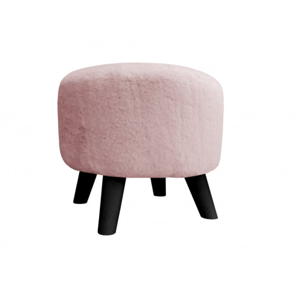 Pufa POLA BUNNY 09 różowa/czarna 153446