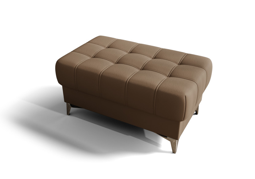 Pufa Porto 100x55 cm z pojemnikiem – elegancka i funkcjonalna skóra 1066546