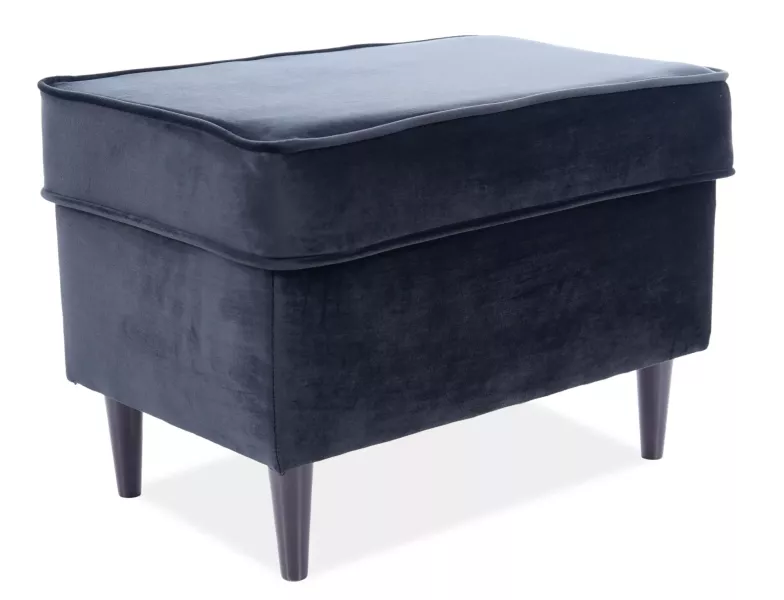 Pufa RON VELVET czarna 1001992