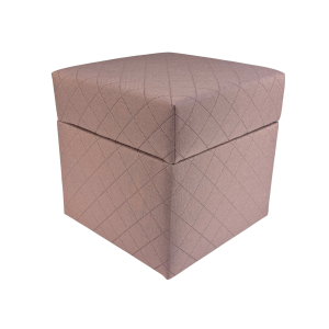 Pufa SAWANA 40×40 cm pikowana kwadratowa otwierana do salonu jasno różowa 794967 Pufa SAWANA 40×40 cm pikowana kwadratowa otwierana do salonu jasno różowa 794967