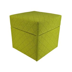 Pufa SAWANA 40×40 cm pikowana kwadratowa otwierana do salonu limonkowa 795111 Pufa SAWANA 40×40 cm pikowana kwadratowa otwierana do salonu limonkowa 795111