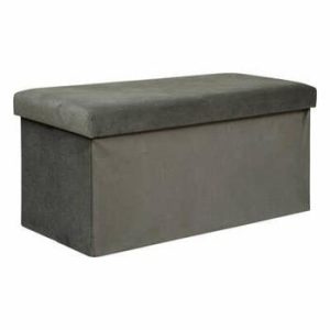 Pufa składana Lilou XL szara 81594 Pufa składana Lilou XL szara 81594