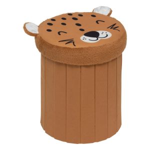Pufa składana z miejscem na zabawki SMILE, Ø 30 cm 572030 Pufa składana z miejscem na zabawki SMILE, Ø 30 cm 572030