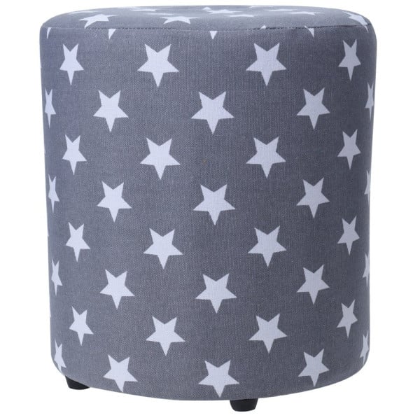 Pufa STARS, 30 cm, z giwazdkami 222730