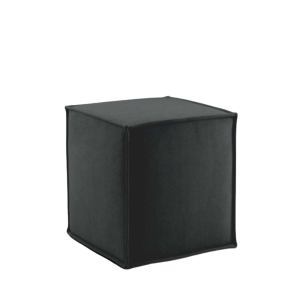 Pufa Tapicerowana GRANDE Czarna 40×40 Welurowa Kwadratowa do Fotela 783766 Pufa Tapicerowana GRANDE Czarna 40×40 Welurowa Kwadratowa do Fotela 783766