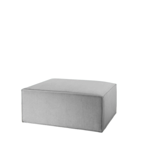 Pufa Tapicerowana GRANDE Szara 80×50 Welurowa Prostokątna do Fotela 783783 Pufa Tapicerowana GRANDE Szara 80×50 Welurowa Prostokątna do Fotela 783783