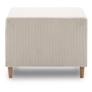 Pufa tapicerowana, sztruks, PANORA, 64x55x42 cm, beżowy | TYLETEGOTU 773642 Pufa tapicerowana, sztruks, PANORA, 64x55x42 cm, beżowy | TYLETEGOTU 773642