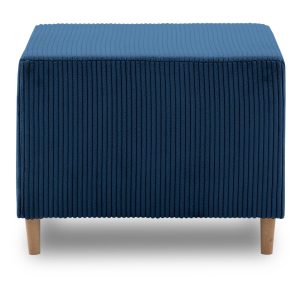 Pufa tapicerowana, sztruks, PANORA, 64x55x42 cm, granatowy | TYLETEGOTU 773641 Pufa tapicerowana, sztruks, PANORA, 64x55x42 cm, granatowy | TYLETEGOTU 773641