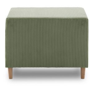 Pufa tapicerowana, sztruks, PANORA, 64x55x42 cm, oliwkowy | TYLETEGOTU 773672 Pufa tapicerowana, sztruks, PANORA, 64x55x42 cm, oliwkowy | TYLETEGOTU 773672