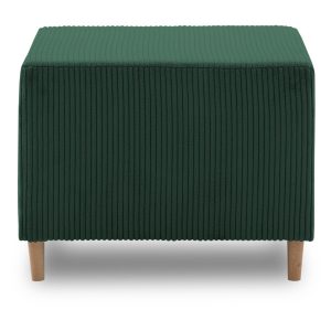 Pufa tapicerowana, sztruks, PANORA, 64x55x42 cm, zieleń | TYLETEGOTU 773695 Pufa tapicerowana, sztruks, PANORA, 64x55x42 cm, zieleń | TYLETEGOTU 773695