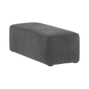 Pufa Tapicerowana VINCI Grafitowa 120×50 Welurowa Prostokątna do Fotela 783773 Pufa Tapicerowana VINCI Grafitowa 120×50 Welurowa Prostokątna do Fotela 783773