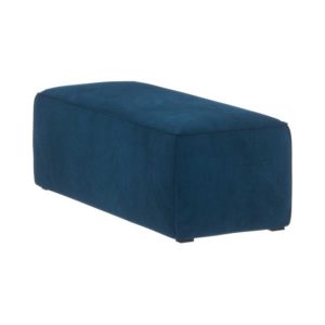 Pufa Tapicerowana VINCI Granatowa 120×50 Welurowa Prostokątna do Fotela 783777 Pufa Tapicerowana VINCI Granatowa 120×50 Welurowa Prostokątna do Fotela 783777