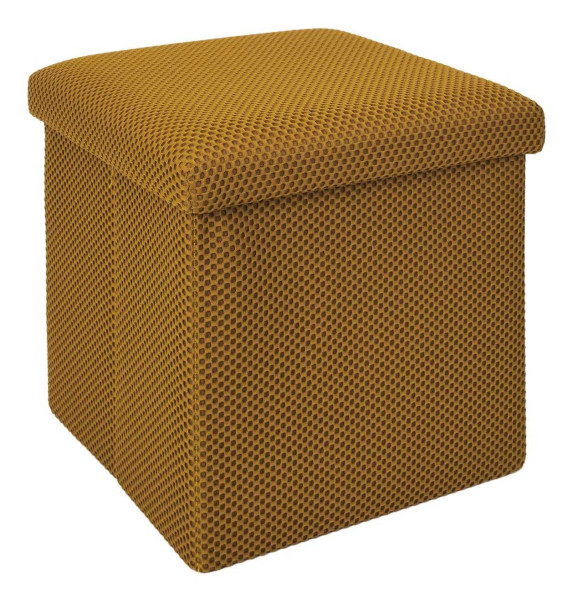 Pufa URBAN BOX Miodowa ze Schowkiem 38x38 cm do salonu 774942